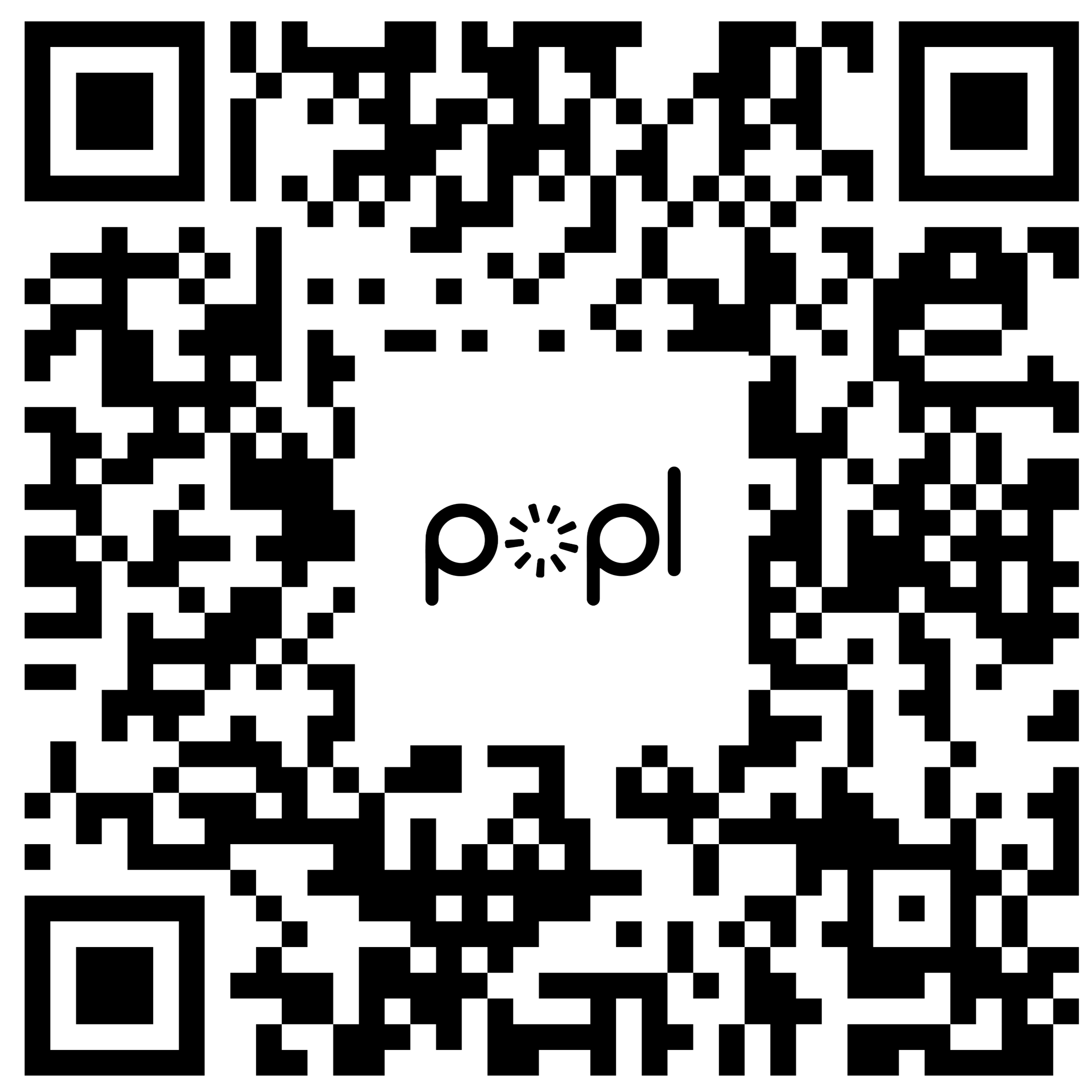 Popl QR code